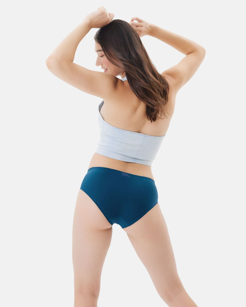 Back view of period underwear